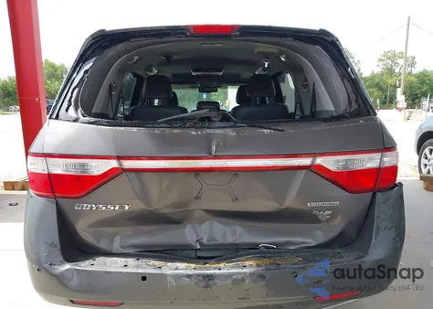 2011 Honda Odyssey Touring/Touring Elite from USA, damaged, VIN 5FNRL5H92BB063961